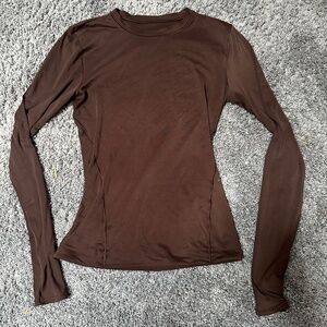 Lululemon Brown Long Sleeve